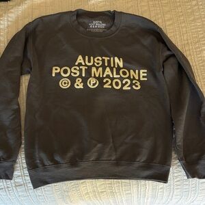 Austin Post Malone Gray Sweater